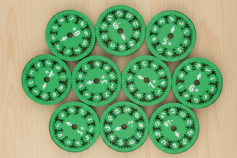 Math Fidget Spinner: Addition/Subtraction (10 pack)