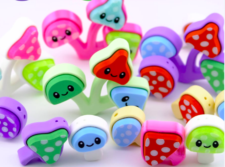 Mushroom & Tree Clicker - Variety Pack