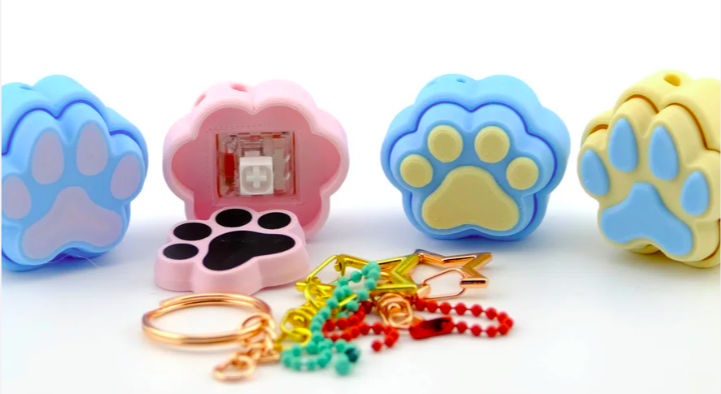 Paw Print Clicker - Variety Pack