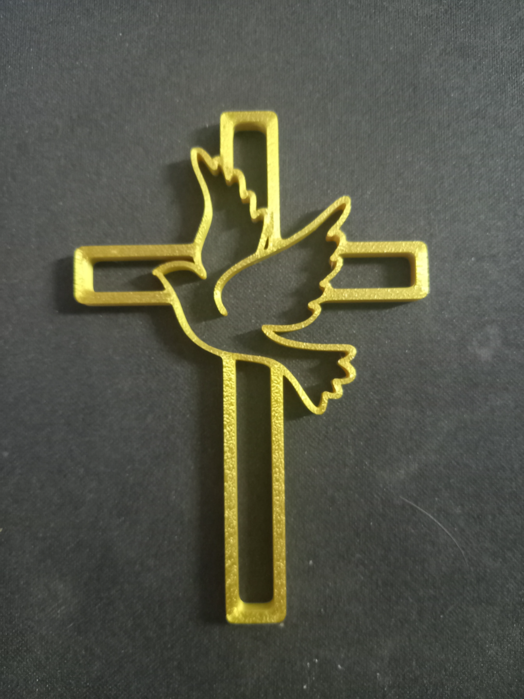 Cross & Dove Cake Topper