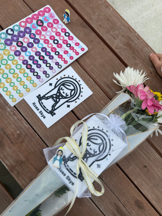 Mary Flower Activity Board
