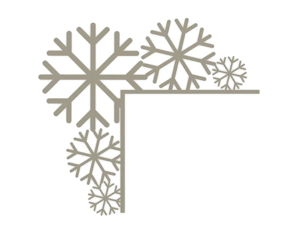Snowflake Door Corner
