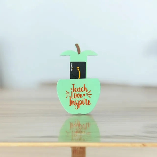 Apple-shaped Gift Card Holder