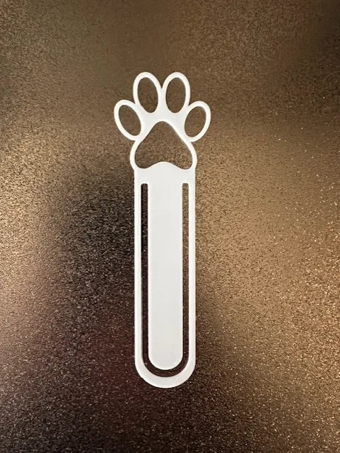 Paw Print Bookmark
