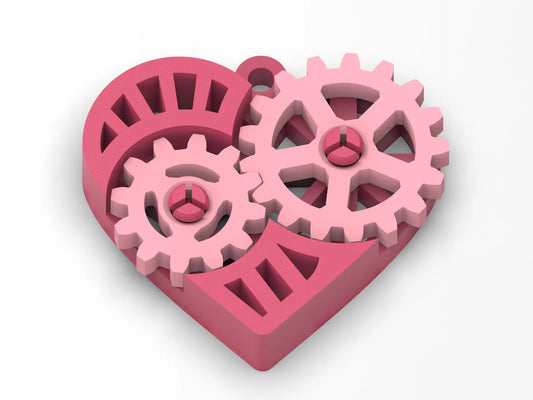 Gear Heart Fidget
