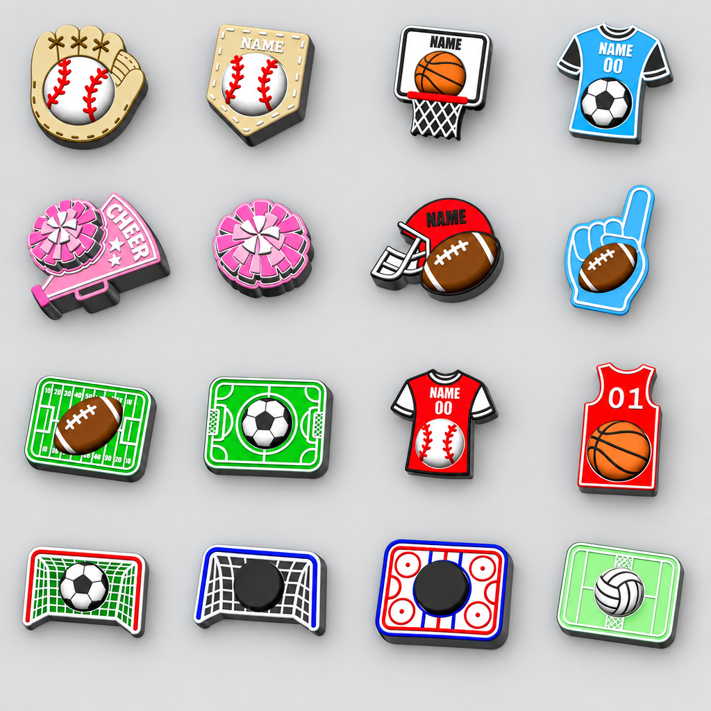 Personalized Sports Fidget Clicker