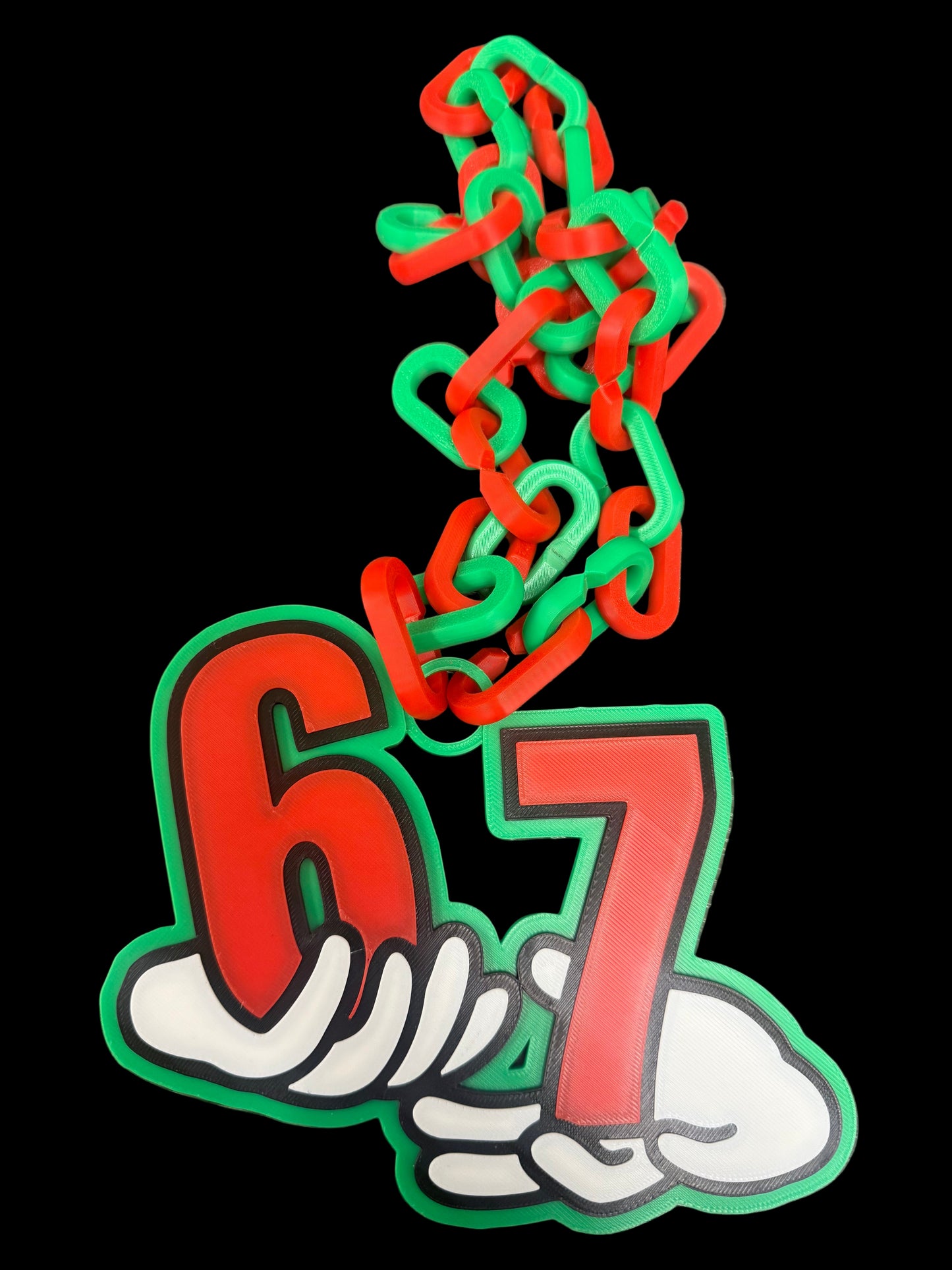 Large Elf on the Shelf 67 Chain