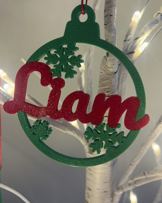 Personalized Name Ornament