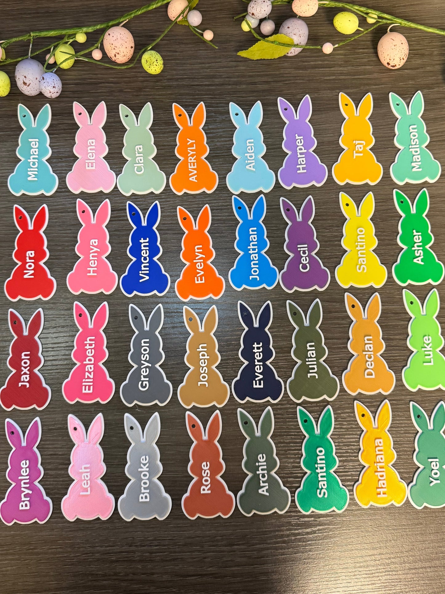 Personalized Easter Basket Tag - Peep