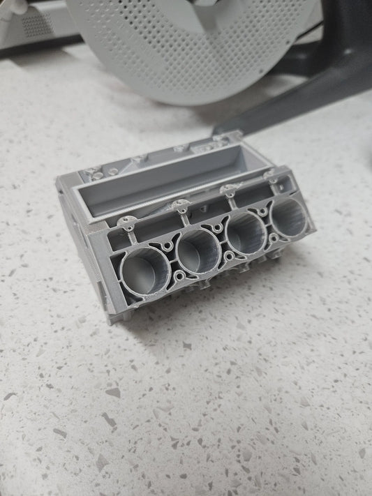 Engine Block Business Card Holder