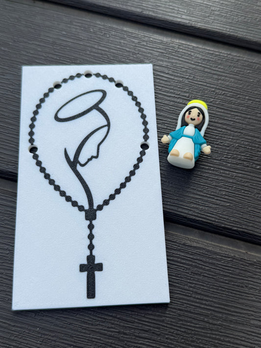 Rosary Flower Board