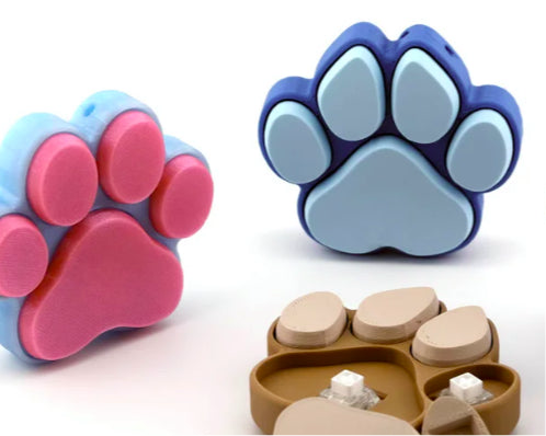Large Paw Clickers  - Variety Pack