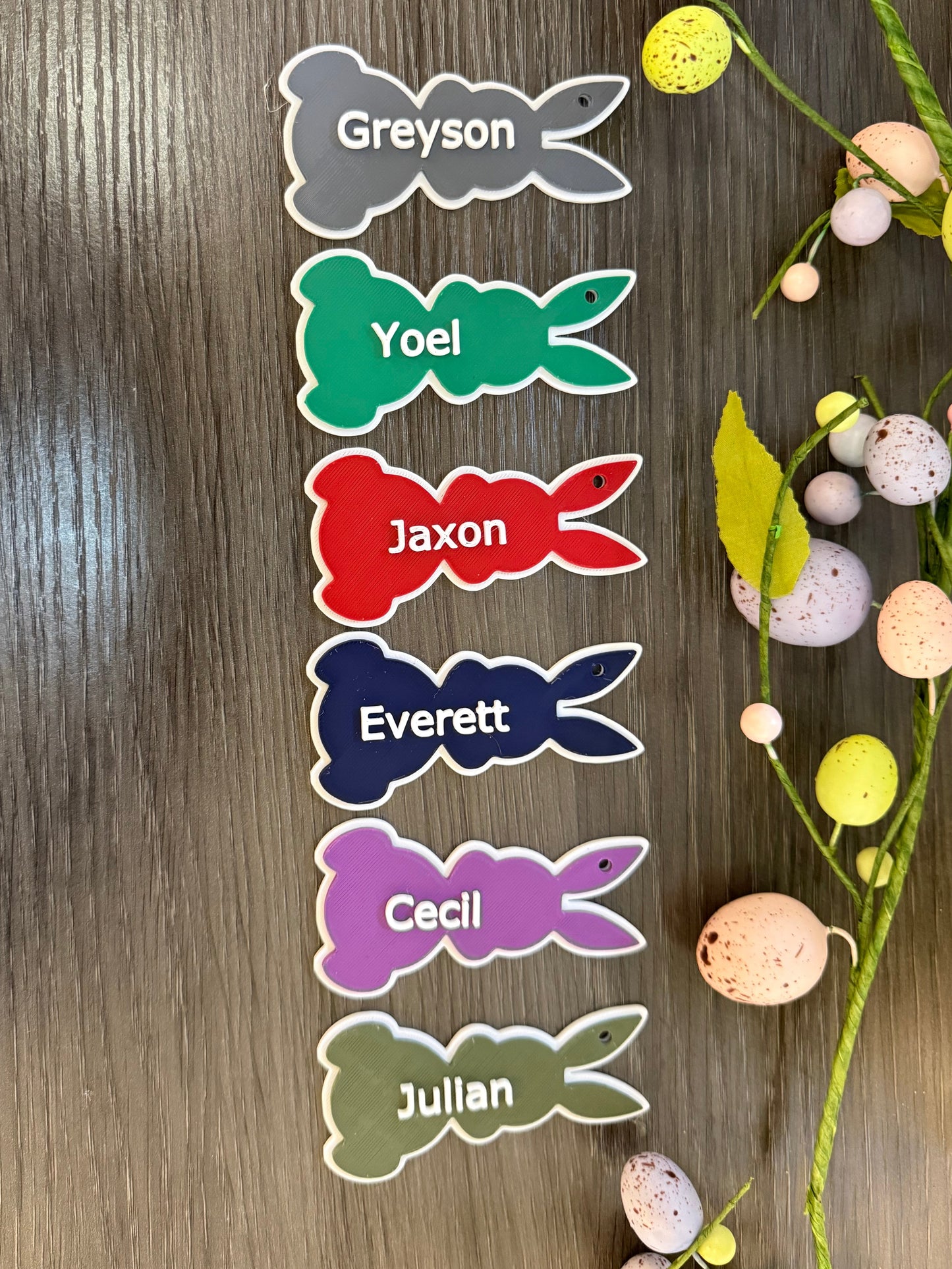 Personalized Easter Basket Tag - Peep