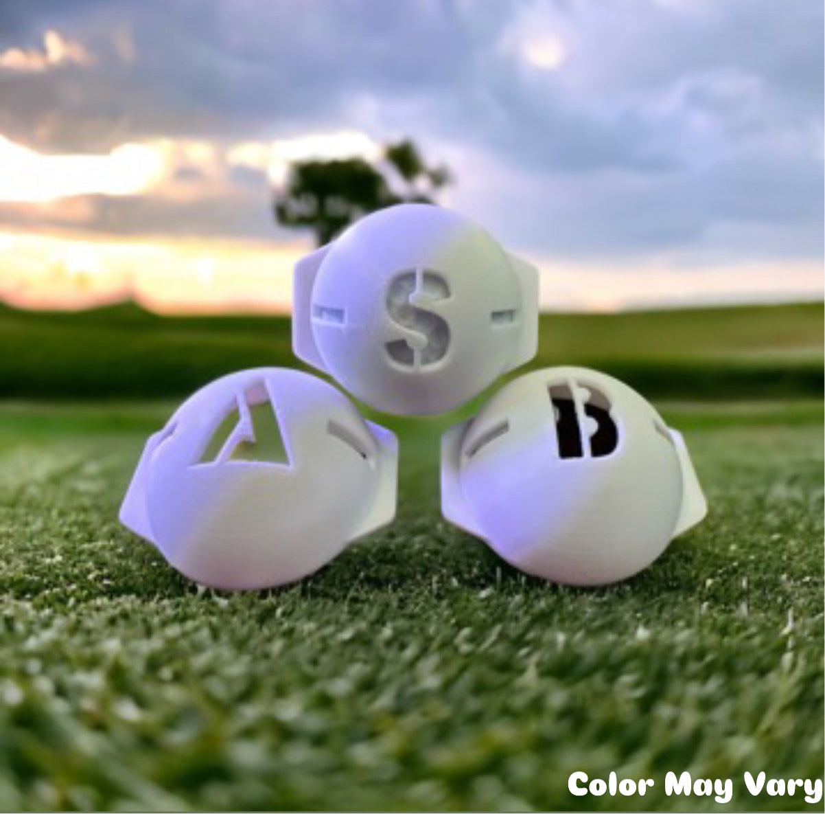 Golf Ball Marker – Single Character