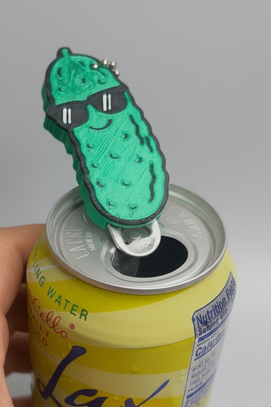 Can Opener Keychain - Pickle