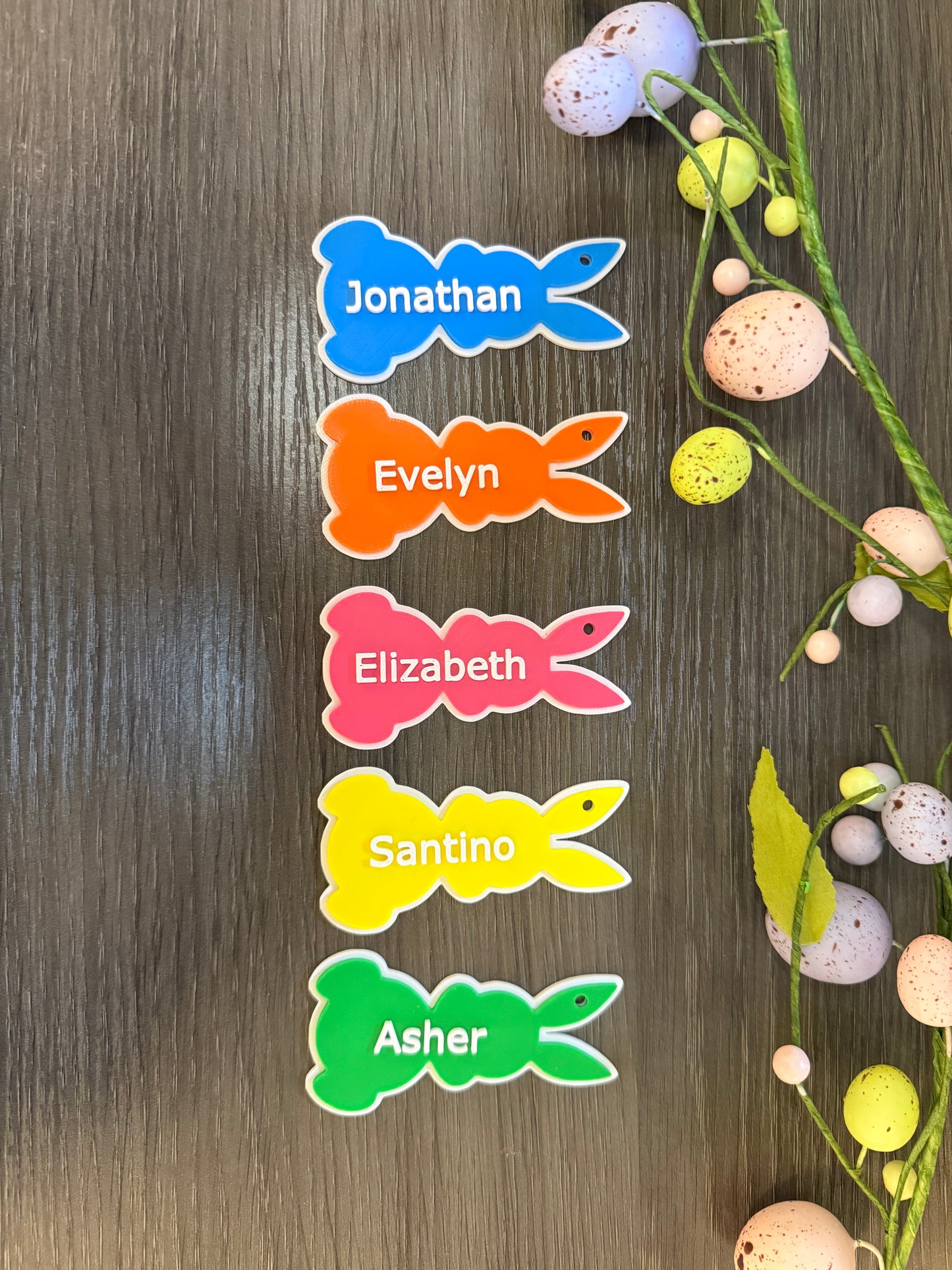 Personalized Easter Basket Tag - Peep