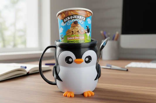 Penguin Ice Cream Holder