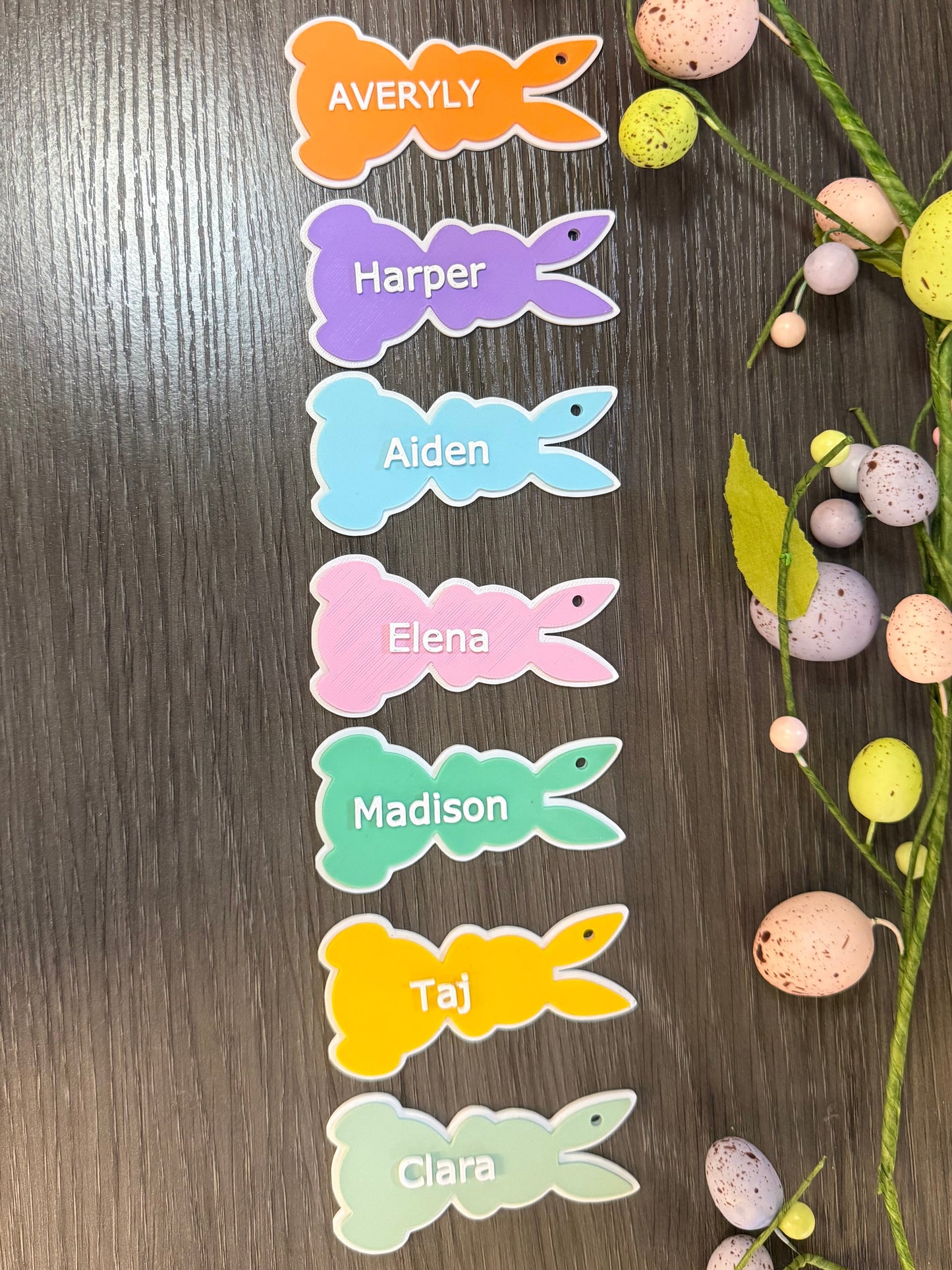 Personalized Easter Basket Tag - Peep