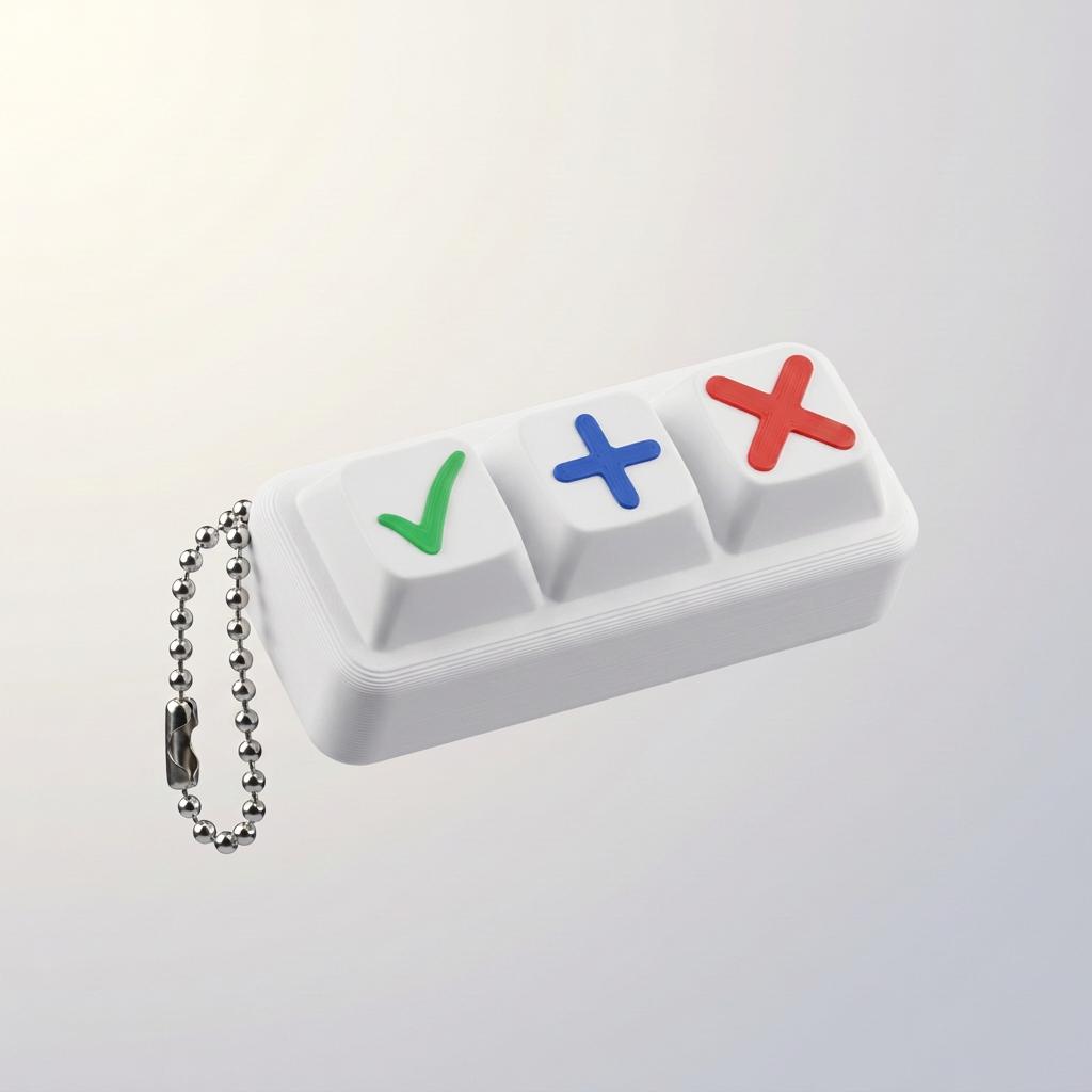 Trading Clicker Keychain