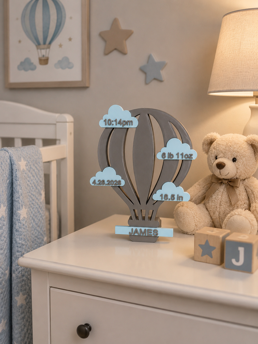 Hot Air Balloon - Baby Stats