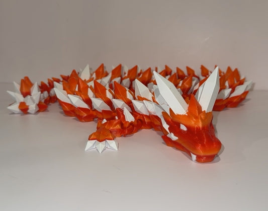 Crystal Dragon - Orange