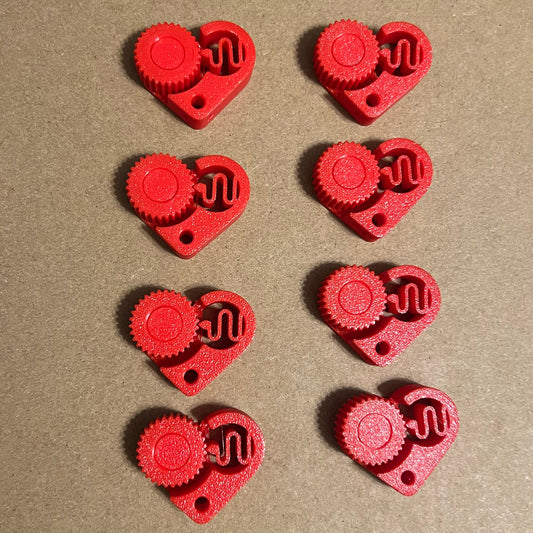 Valentine's Day Heart Gear Fidget