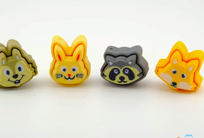 Woodland Animal Clickers  - Variety Pack