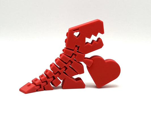 Loveosaurus Rex: The Heartful Dino Fidget