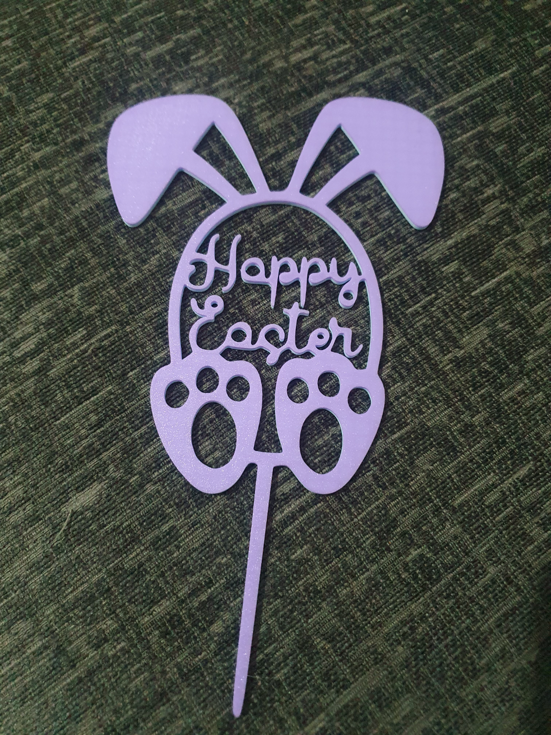 Happy Easter Cake Topper