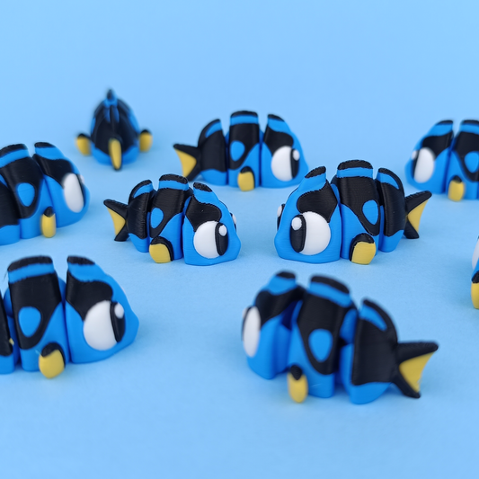 Fish Pocket Pet - Blue