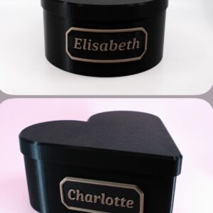 Personalized 3D-Printed Rose Box - Image 3